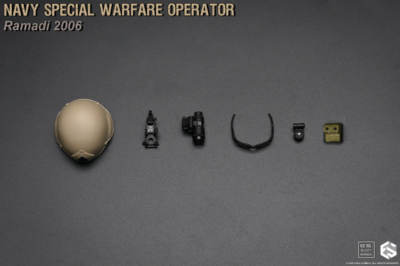 Load image into Gallery viewer, NSW Op. Ramadi 2006 - Tan Helmet w/NVG Set
