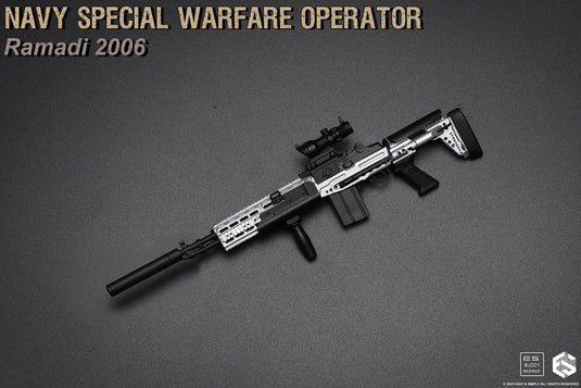 NSW Op. Ramadi 2006 - NSW M14 EBR SOCOM Rifle w/Attachment Set