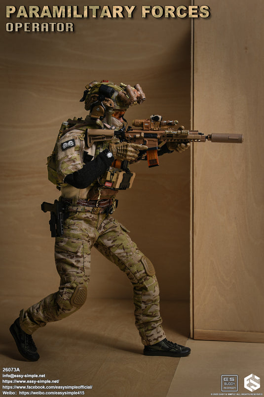 PREORDER DEPOSIT Paramilitary Forces Operator Version A - MINT IN BOX