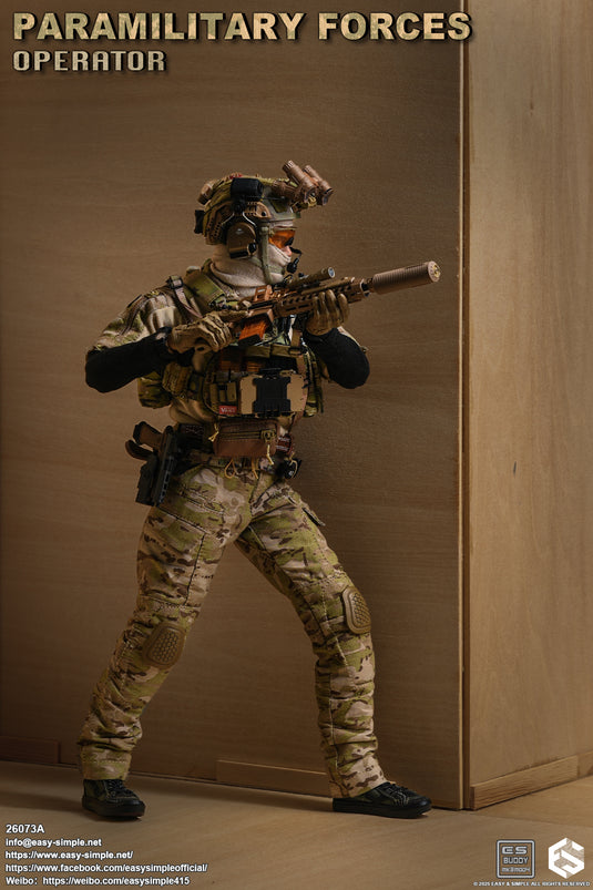 PREORDER DEPOSIT Paramilitary Forces Operator Version A - MINT IN BOX