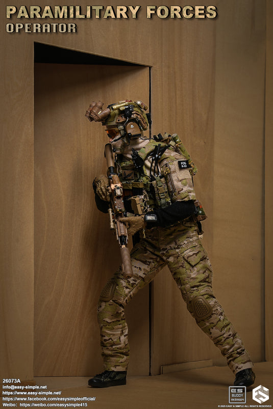PREORDER DEPOSIT Paramilitary Forces Operator Version A - MINT IN BOX