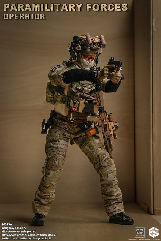 PREORDER DEPOSIT Paramilitary Forces Operator Version A - MINT IN BOX