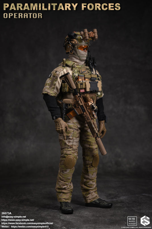 PREORDER DEPOSIT Paramilitary Forces Operator Version A - MINT IN BOX