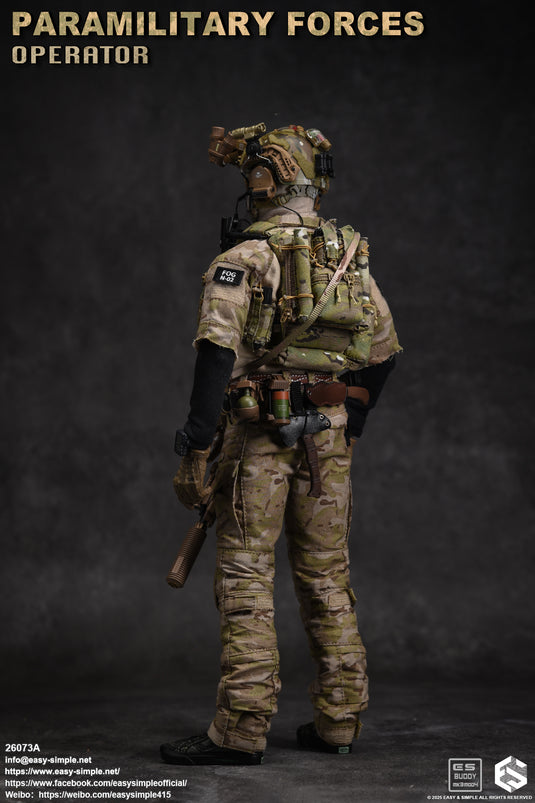 PREORDER DEPOSIT Paramilitary Forces Operator Version A - MINT IN BOX