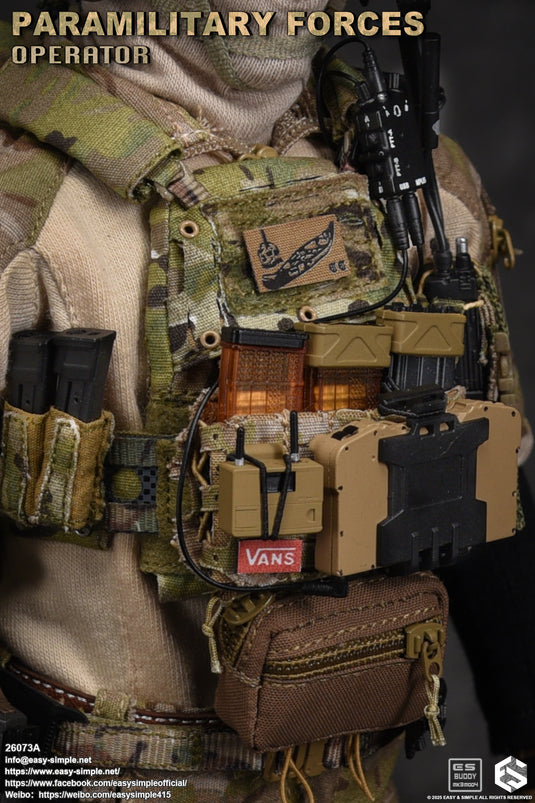 PREORDER DEPOSIT Paramilitary Forces Operator Version A - MINT IN BOX