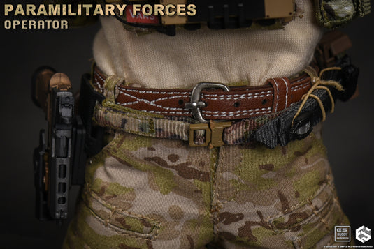 Paramilitary Forces Op. A - Battle Belt Set w/Pistol