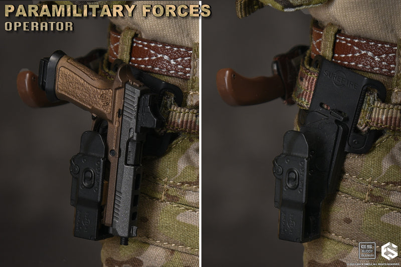 Load image into Gallery viewer, Paramilitary Forces Op. A - Battle Belt Set w/Pistol
