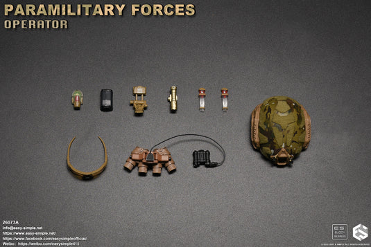 PREORDER DEPOSIT Paramilitary Forces Operator Version A - MINT IN BOX