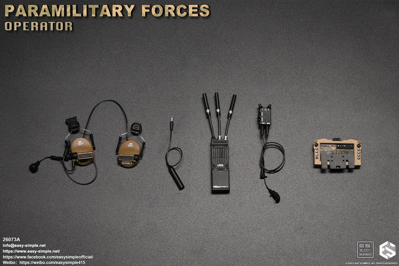 Load image into Gallery viewer, PREORDER DEPOSIT Paramilitary Forces Operator Version A - MINT IN BOX
