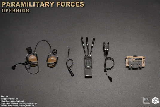 PREORDER DEPOSIT Paramilitary Forces Operator Version A - MINT IN BOX