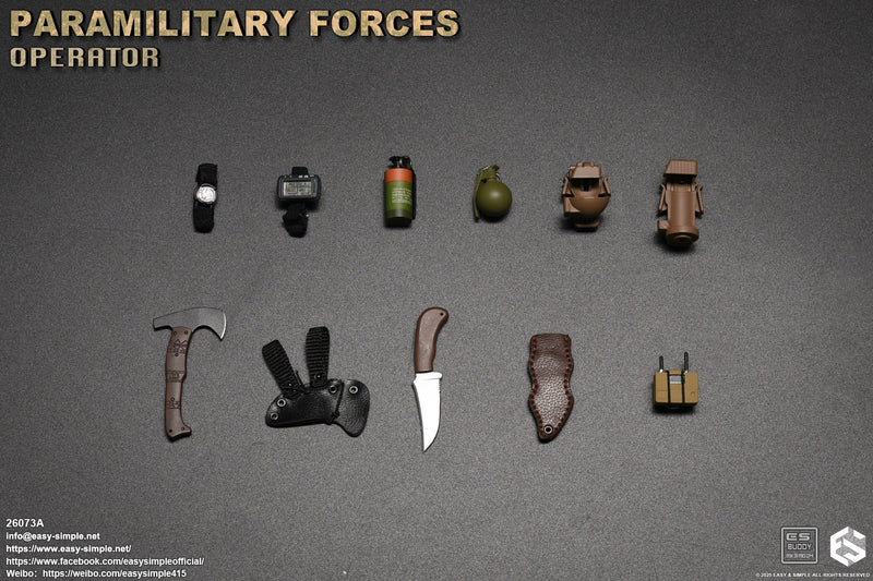Load image into Gallery viewer, PREORDER DEPOSIT Paramilitary Forces Operator Version A - MINT IN BOX
