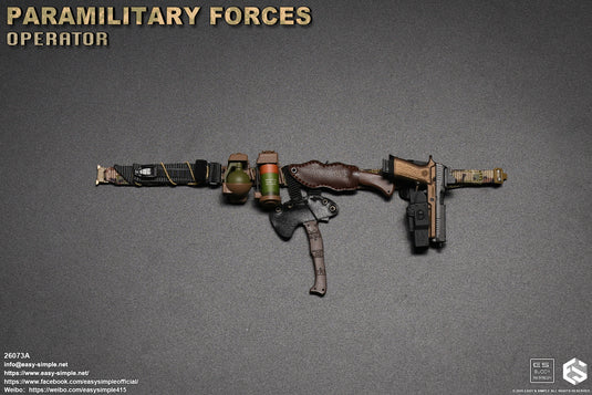 PREORDER DEPOSIT Paramilitary Forces Operator Version A - MINT IN BOX