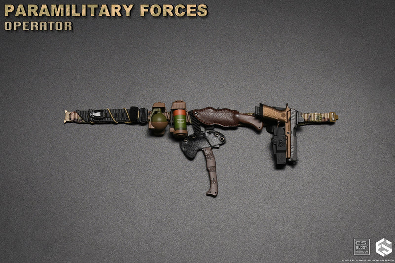 Load image into Gallery viewer, Paramilitary Forces Op. A - Battle Belt Set w/Pistol
