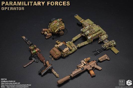 PREORDER DEPOSIT Paramilitary Forces Operator Version A - MINT IN BOX