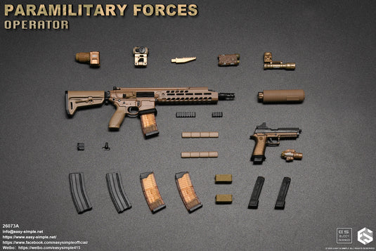 PREORDER DEPOSIT Paramilitary Forces Operator Version A - MINT IN BOX