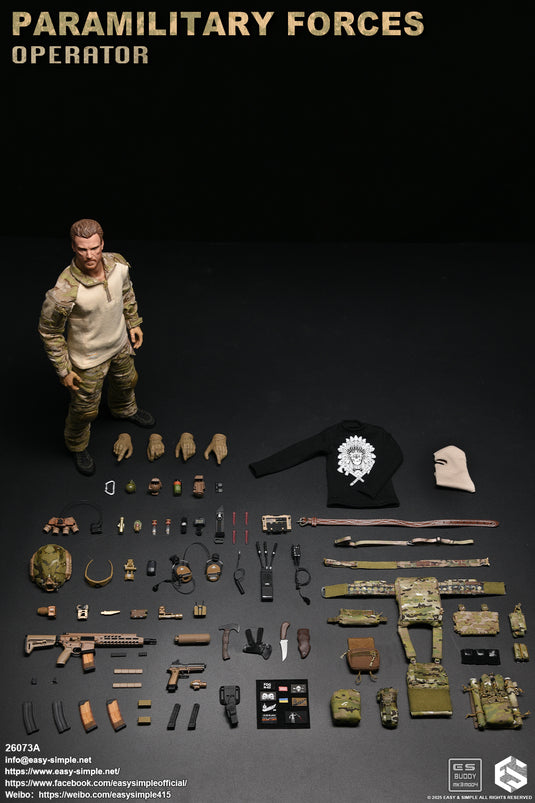 PREORDER DEPOSIT Paramilitary Forces Operator Version A - MINT IN BOX