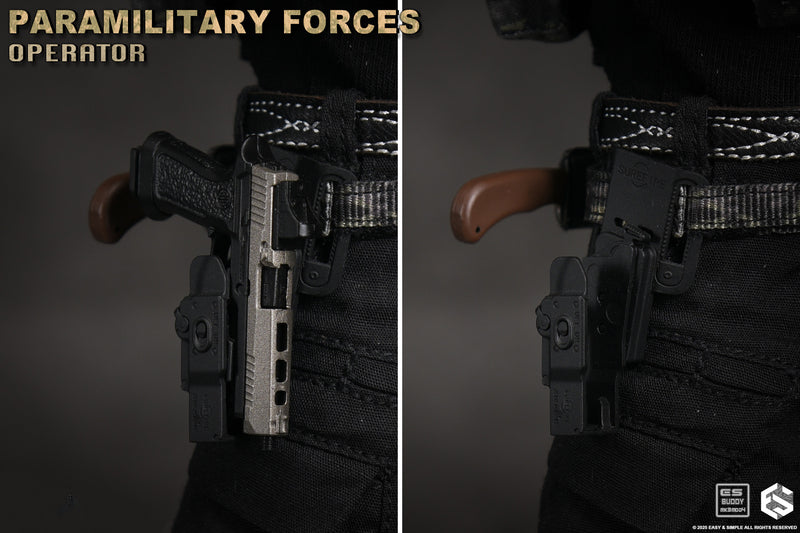 Load image into Gallery viewer, Paramilitary Forces Op. B - Battle Belt Set w/Pistol
