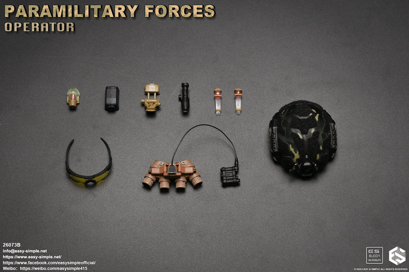 Load image into Gallery viewer, PREORDER DEPOSIT Paramilitary Forces Operator Version B - MINT IN BOX
