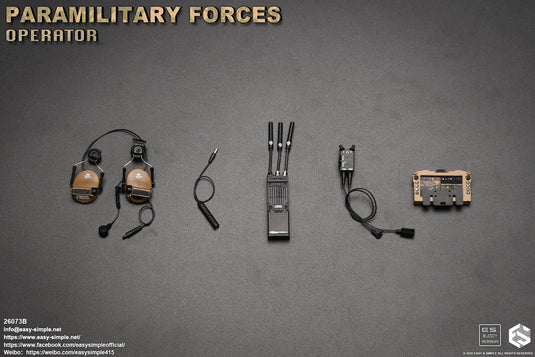 PREORDER DEPOSIT Paramilitary Forces Operator Version B - MINT IN BOX