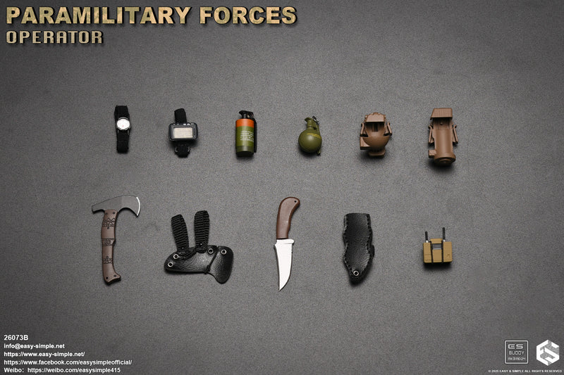 Load image into Gallery viewer, PREORDER DEPOSIT Paramilitary Forces Operator Version B - MINT IN BOX
