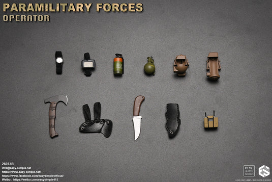 PREORDER DEPOSIT Paramilitary Forces Operator Version B - MINT IN BOX