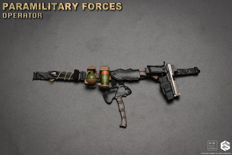 Load image into Gallery viewer, Paramilitary Forces Op. B - Battle Belt Set w/Pistol
