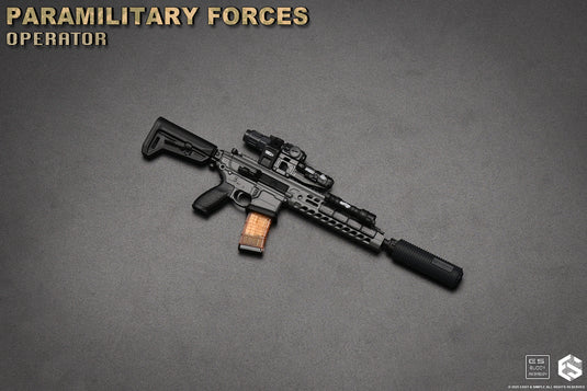 Paramilitary Forces Op. B - Black MCX Virtus Rifle w/Attachments