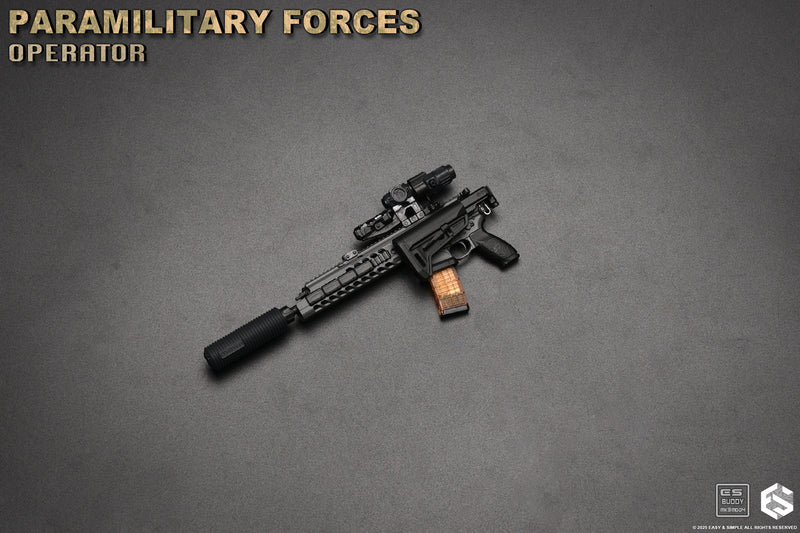 Load image into Gallery viewer, Paramilitary Forces Op. B - Black MCX Virtus Rifle w/Attachments
