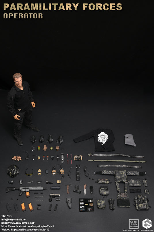 PREORDER DEPOSIT Paramilitary Forces Operator Version B - MINT IN BOX