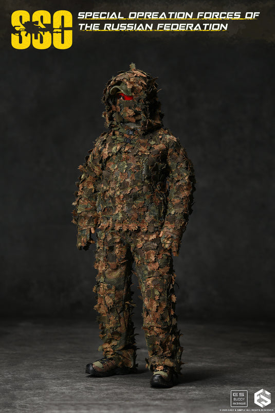 SSO - Russian Federation - Leshy 4z Ghillie Suit Set w/Mask