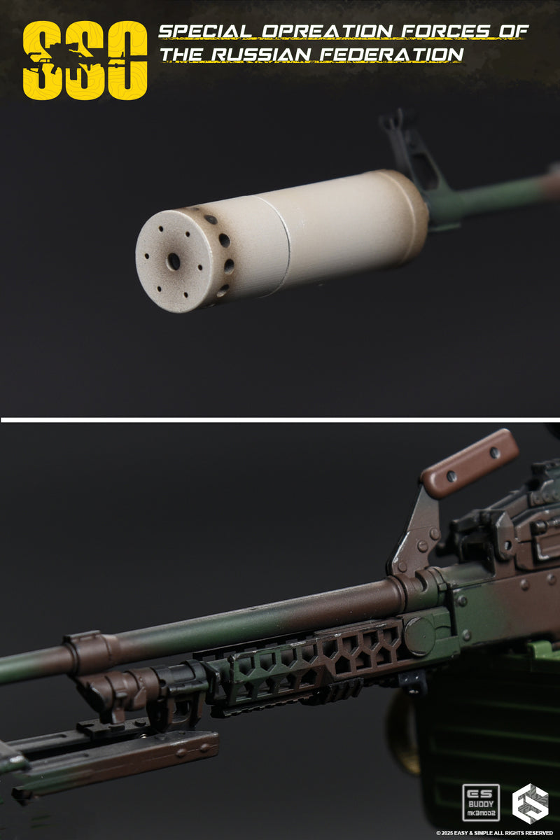 Load image into Gallery viewer, SSO - Russian Federation - Camo PKM GP Machine Gun Set

