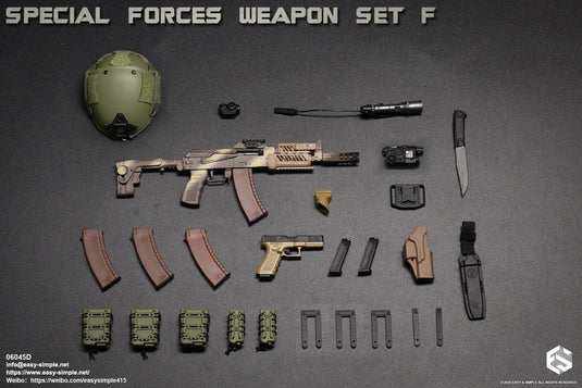 Special Forces Weapon Set F Version D - MINT IN BOX