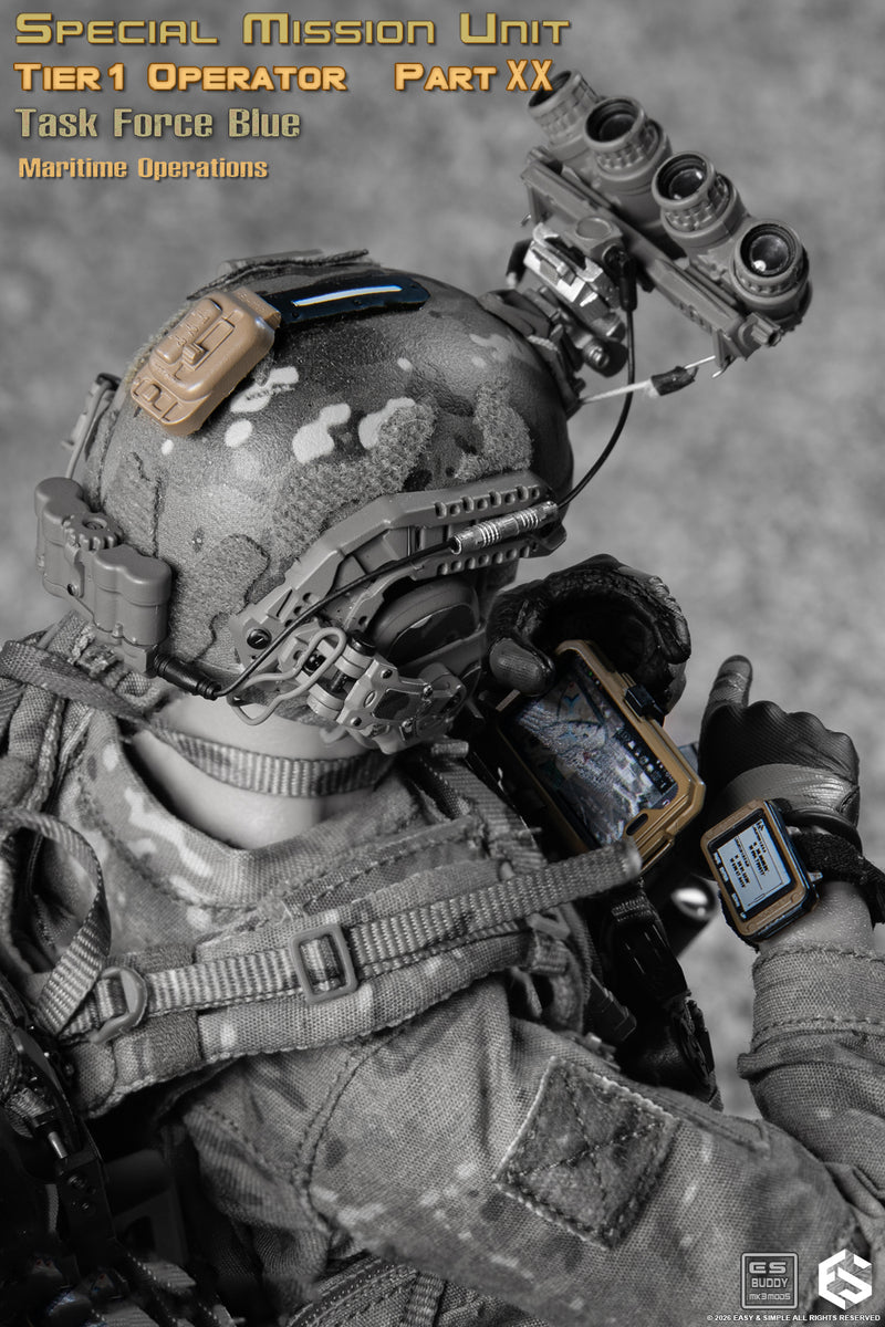 Load image into Gallery viewer, PREORDER DEPOSIT - SMU Tier1 Operator Part XX Task Force Blue Maritime Operation Ver A - MINT IN BOX
