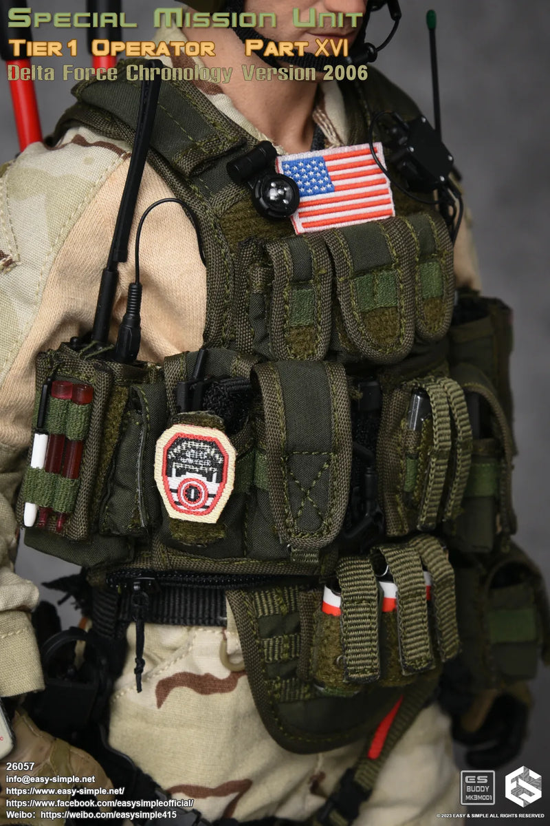 Load image into Gallery viewer, SMU Tier 1 Operator Part XVI Delta Force Chronology Version - MINT IN BOX - 26057
