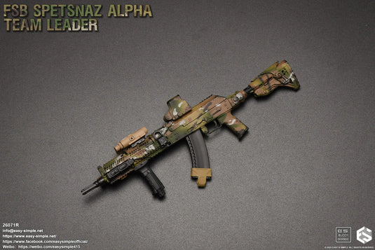 FSB Alpha Team Leader R - Camo AK105 Assault Rifle w/Attachment Set