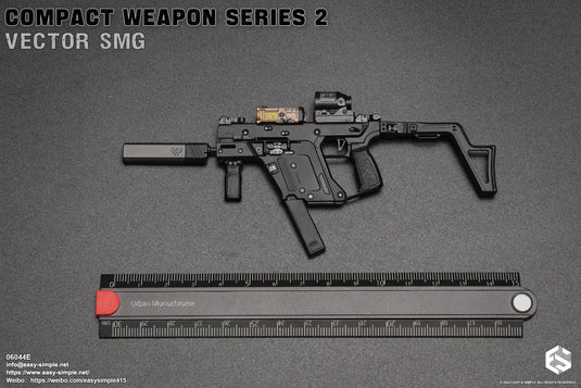 Compact Weapon Series 2 - Black Vector SMG Set (E)
