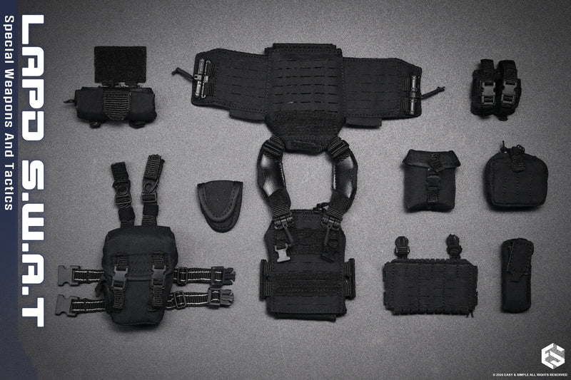 Load image into Gallery viewer, PREORDER DEPOSIT - LAPD S.W.A.T Special Weapons and Tactics Ver B - MINT IN BOX
