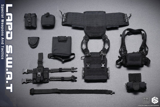 LAPD S.W.A.T. - V3 SAPI Plate Carrier & D3CRM Micro Chest Rig
