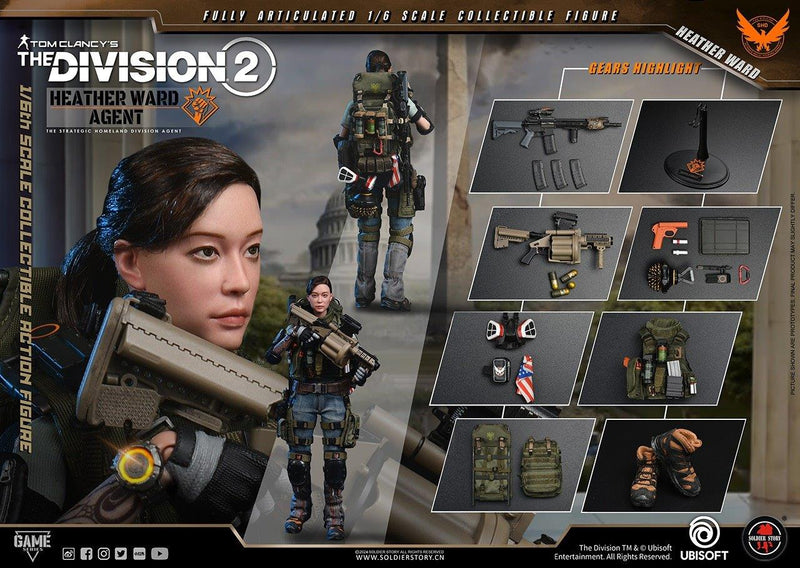 Load image into Gallery viewer, The Division 2 - Johnson, Dunne, &amp; Ward w/Robo Dog - MINT IN BOX

