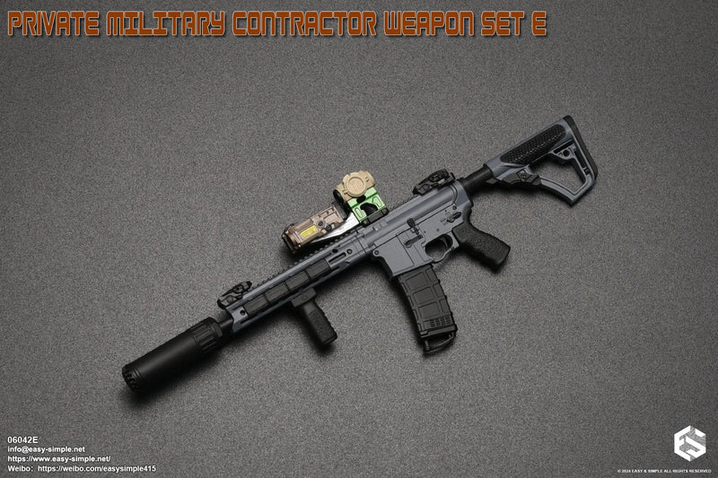 Load image into Gallery viewer, PMC - Grey 5.56 Rifle w/Attachment Set
