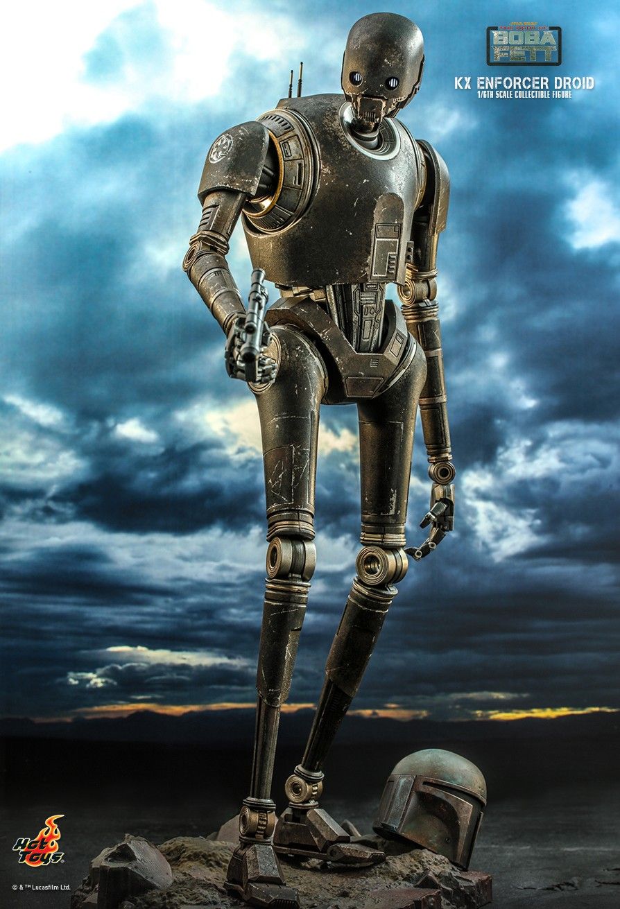 Star Wars - TBOBF - KX Enforcer Droid - MINT IN BOX – BlackOpsToys