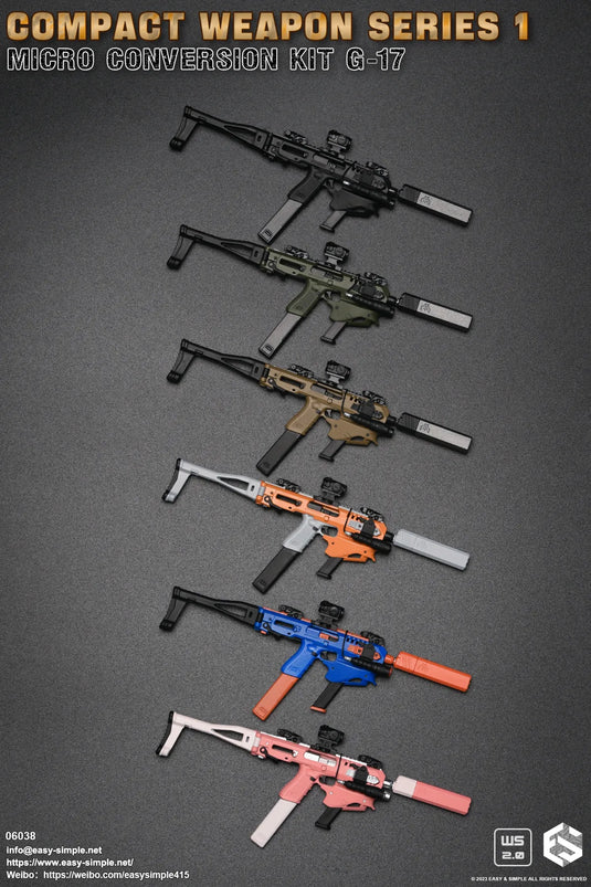 Compact Weapon Series 1 - Black Pistol Conversion Kit