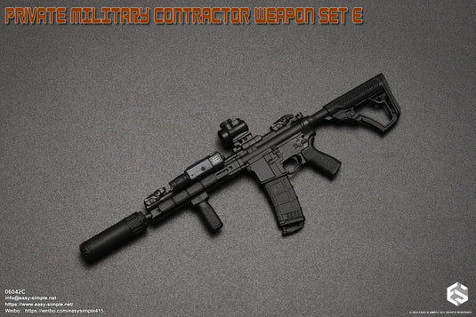 PMC - Black 5.56 Rifle w/Attachment Set