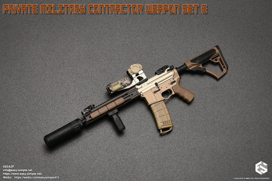 Private Military Contractor Weapon Set E Ver. F - MINT IN BOX