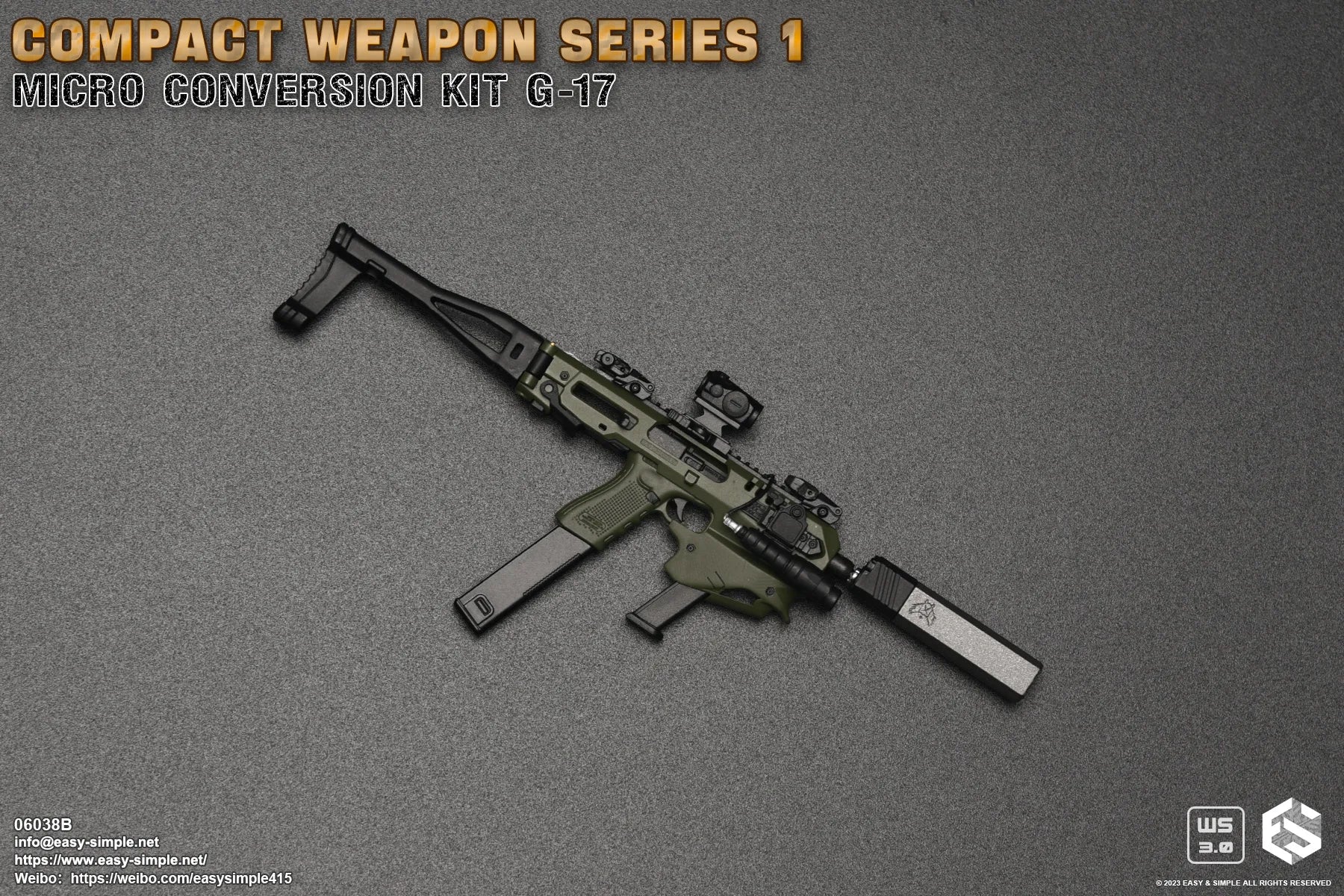 Compact Weapon Series 1 Micro Conversion Kit Ver. B - MINT IN BOX ...