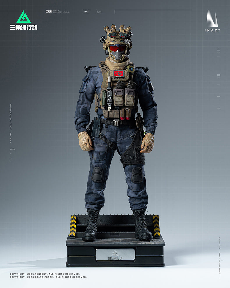 Load image into Gallery viewer, PREORDER DEPOSIT - Delta Force Vyron - MINT IN BOX

