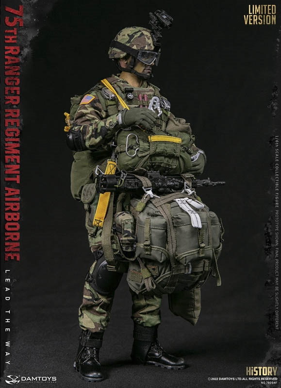 Load image into Gallery viewer, 75th Ranger Regiment Airborne Ltd. - Woodland Camo Tac Rig Set
