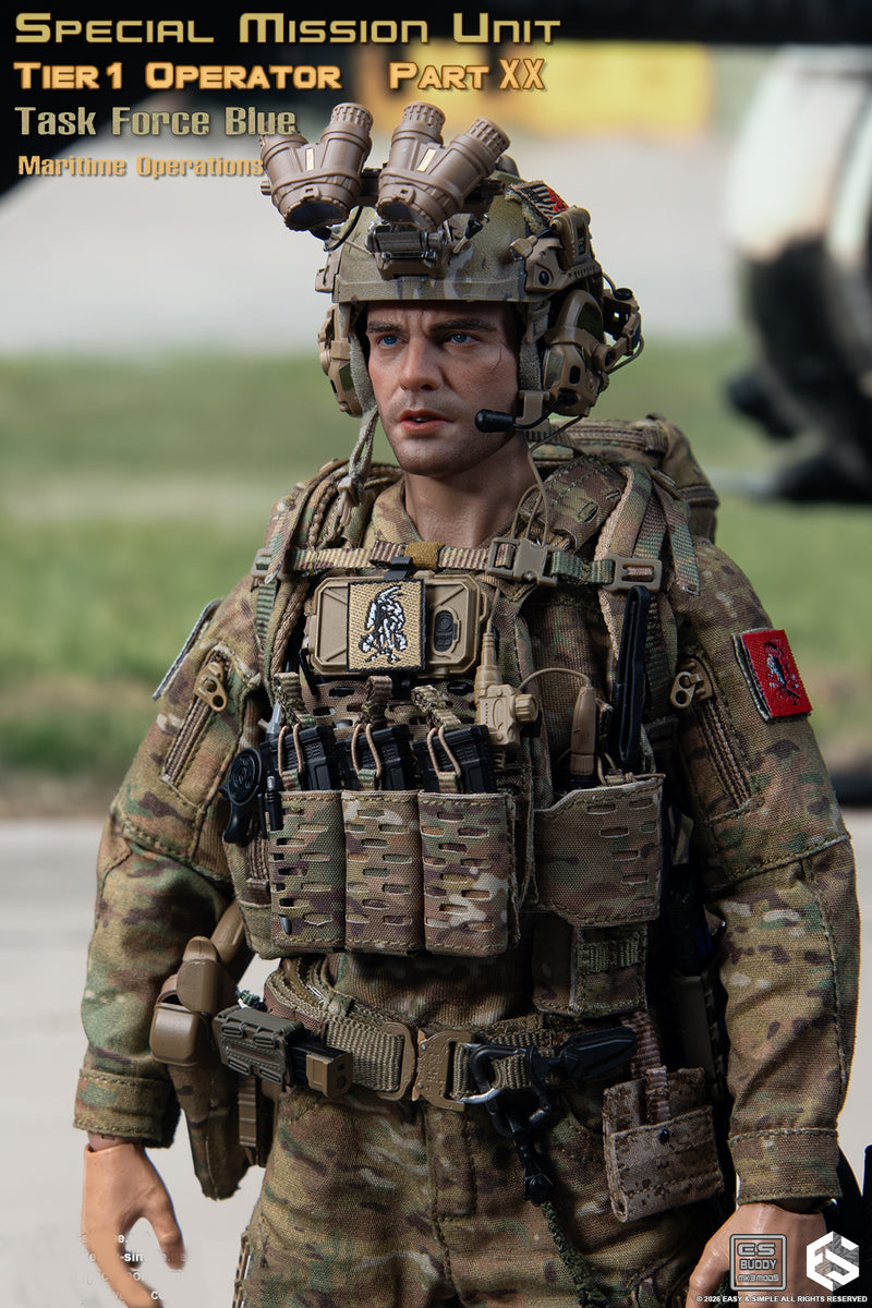 Load image into Gallery viewer, PREORDER DEPOSIT - SMU Tier1 Operator Part XX Task Force Blue Maritime Operation Ver A - MINT IN BOX
