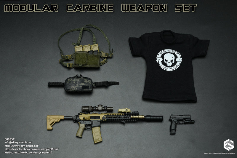 Load image into Gallery viewer, Modular Weapon Set Ver. F - Chest Rig &amp; Dangle Pouch w/Pistol Set
