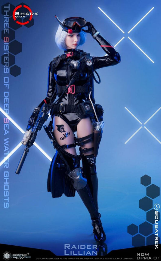 Ghosts Raider Lillian - Female Dressed Body w/Boots, Hands & Gear Set